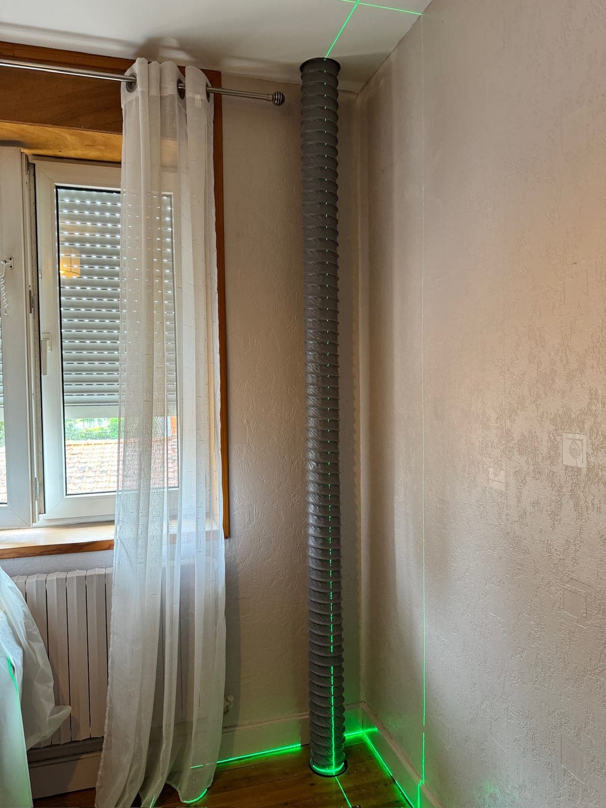 Imperméabilisation des murs en cours